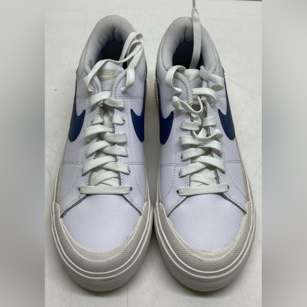 Nike Court Legacy Lift White Diffused Blue Sneakers Size 9 NWOT MSRP $94.99 - Picture 3 of 10